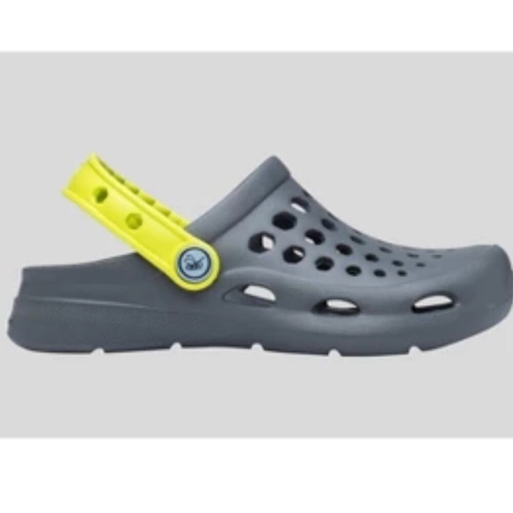 Joybees Toddler‎ C10/C11 Charcoal Gray Harper Active Clogs NWOT